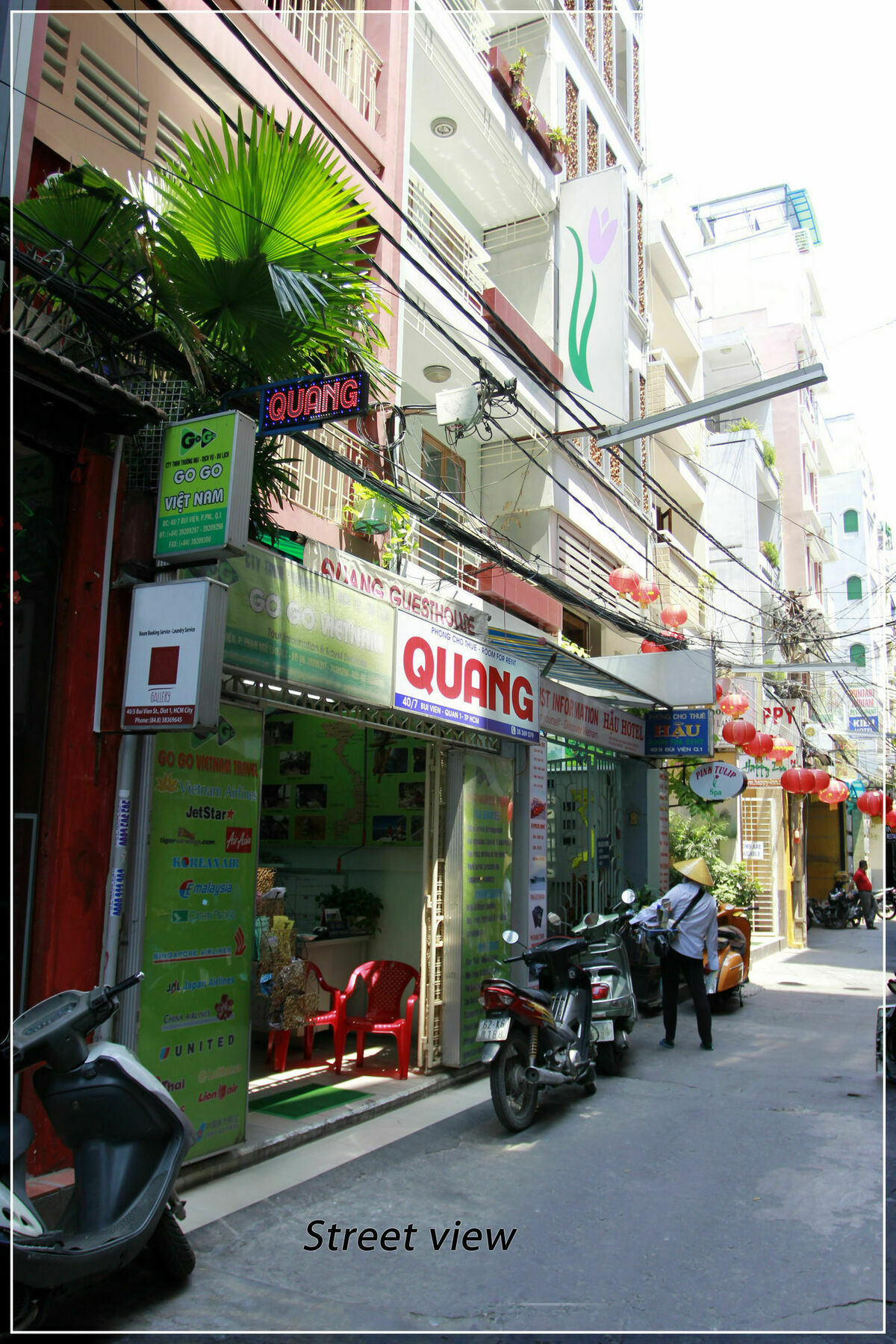 Quang Saigon Hotel- 40-7 Bui Vien-Walking Street Ciudad Ho Chi Minh  Exterior foto